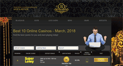 Desktop Screenshot of best10onlinecasinos.com